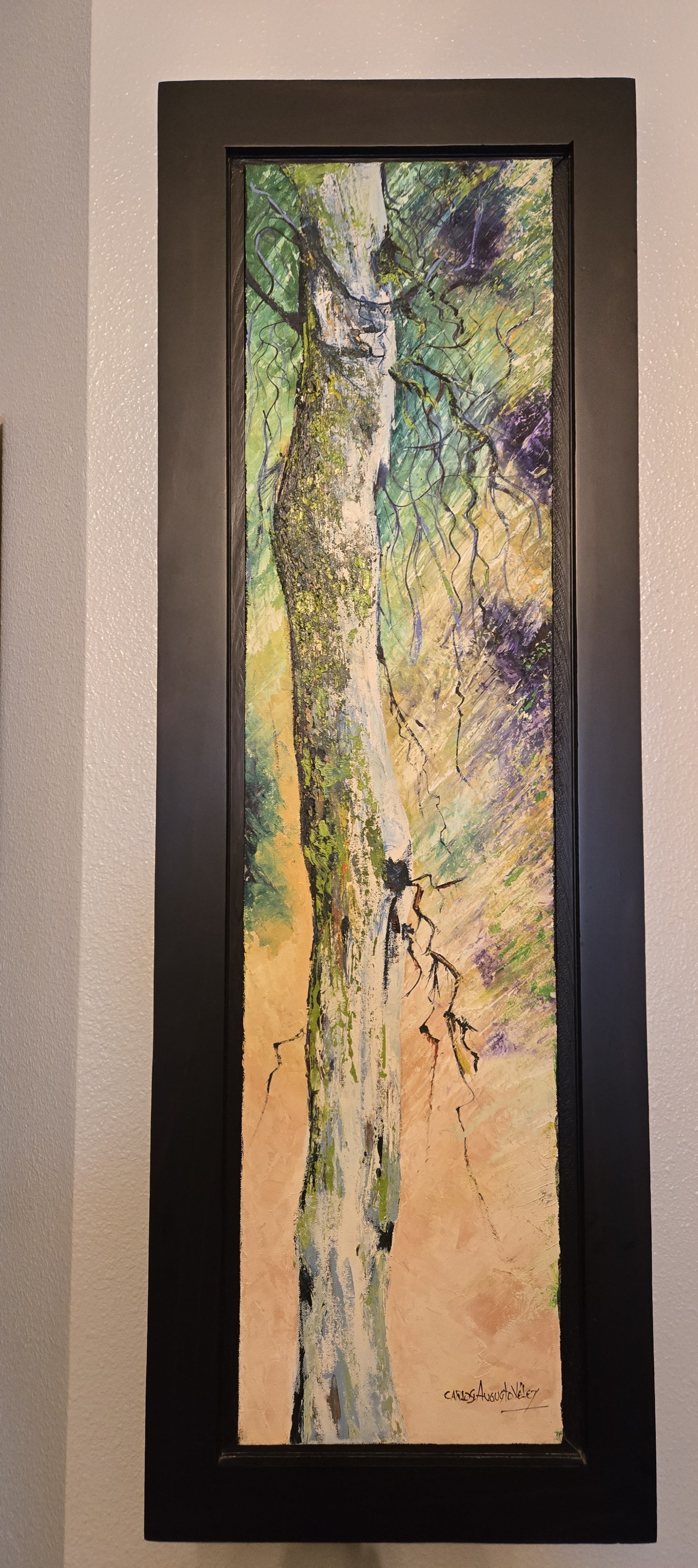 "Organic Essence” – Original Palette Knife Oil Painting